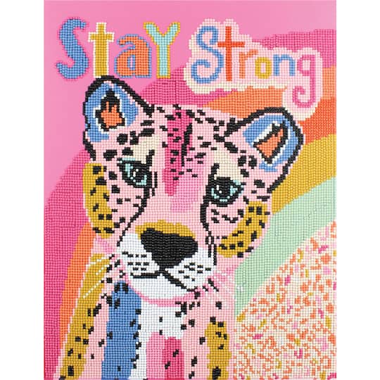 Camelot&#xAE; Dots Stay Strong Diamond Painting Kit